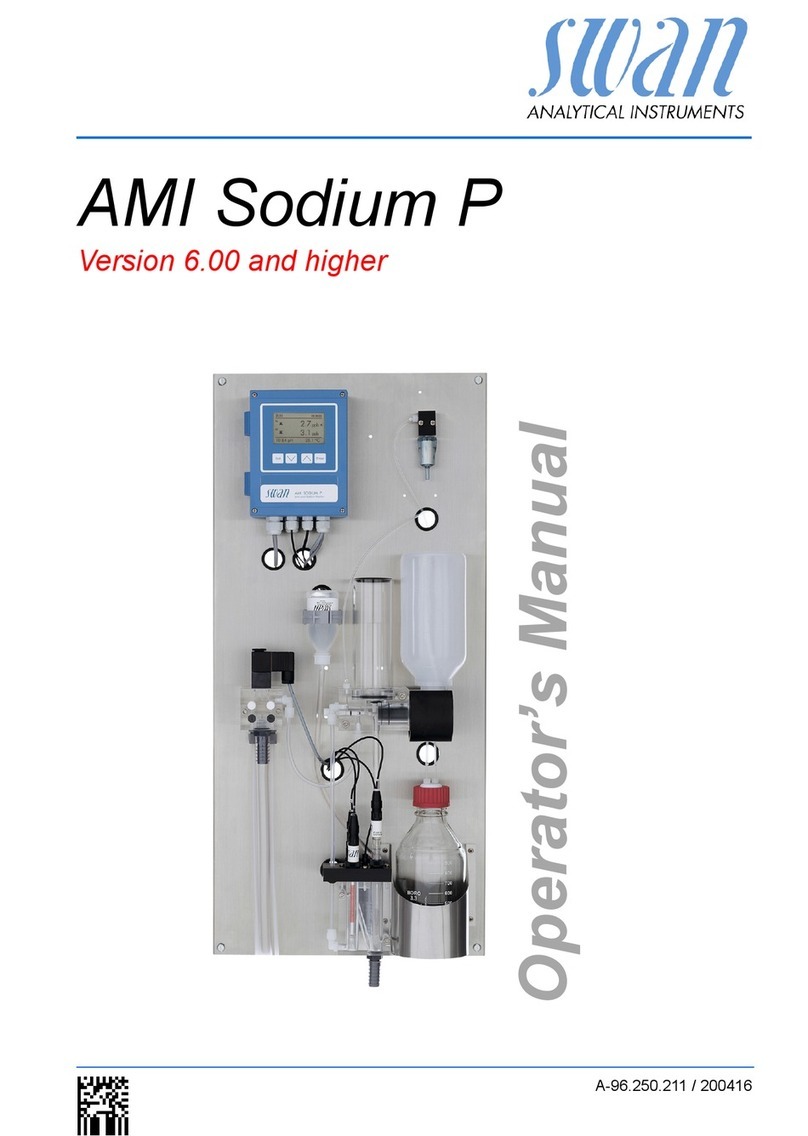 Swan Analytical Instruments AMI Sodium P Operator's manual