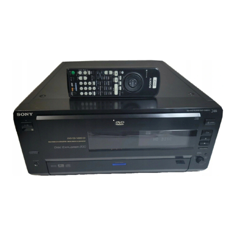 Sony DVPC-X850D Service manual