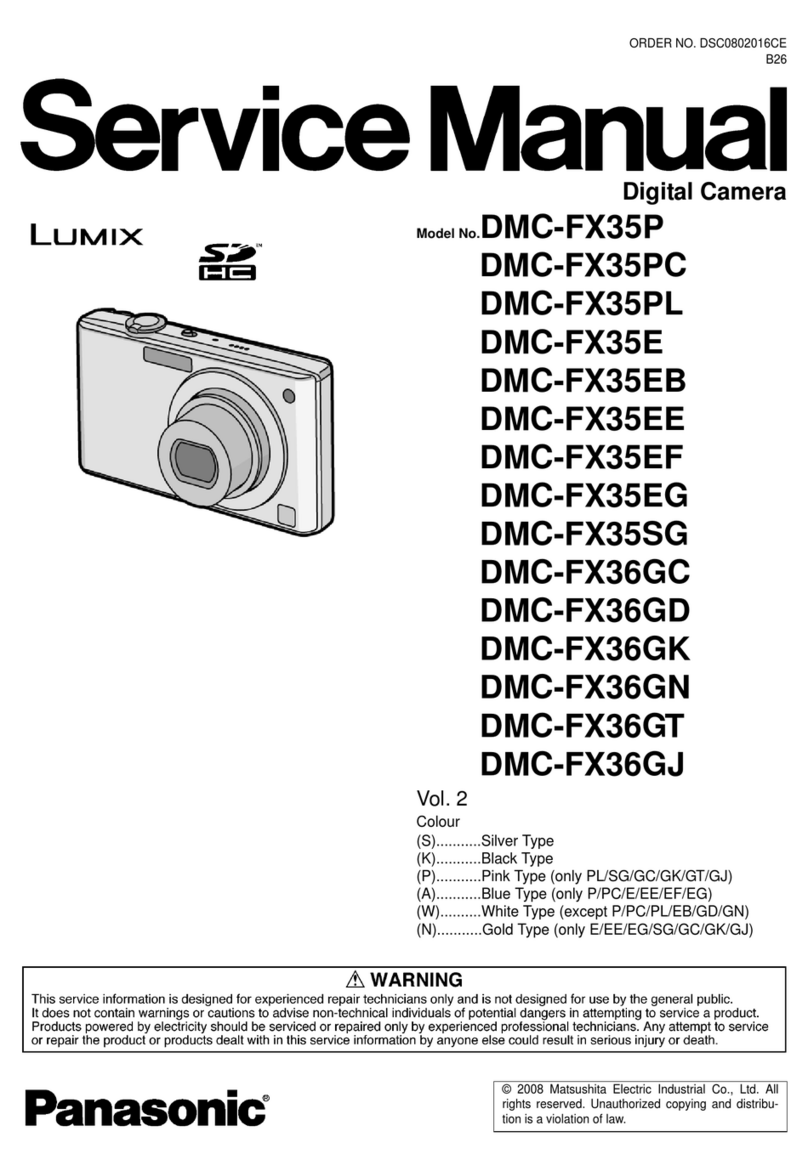 Panasonic DMC-FX35P Service manual