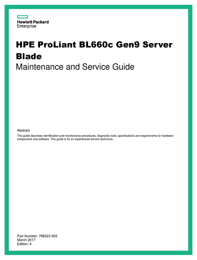 HPE ProLiant BL660c Maintenance and service guide