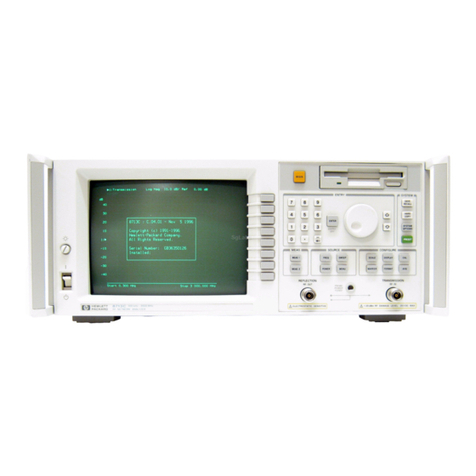 HP 8711C User manual