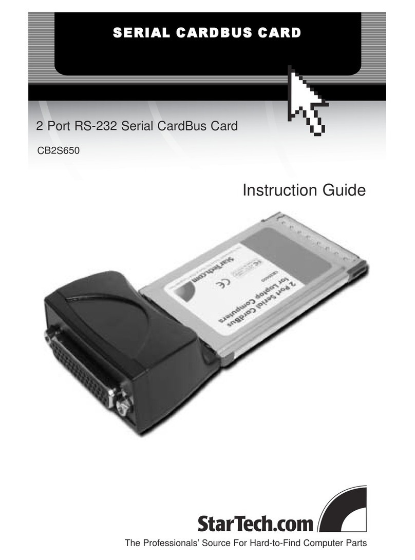 StarTech.com CB2S650 Instruction guide