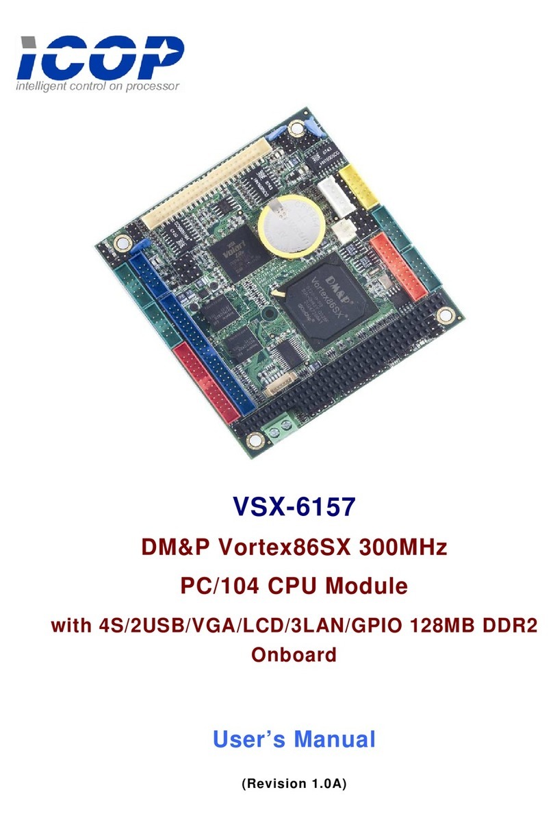 Icop VSX-6157 user manual