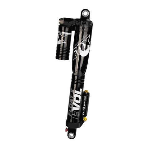 FOX RACING SHOX FLOAT X EVOL User manual