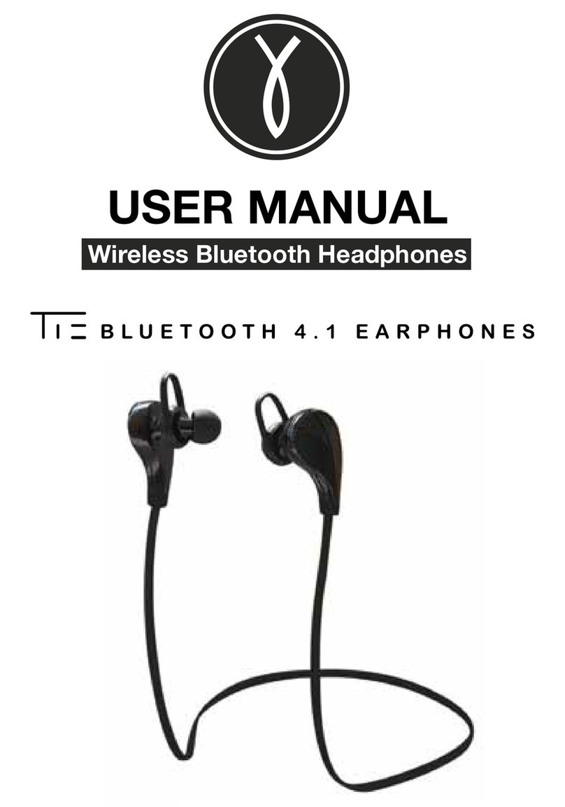 TIE Bluetooth 4.1 Headset user manual