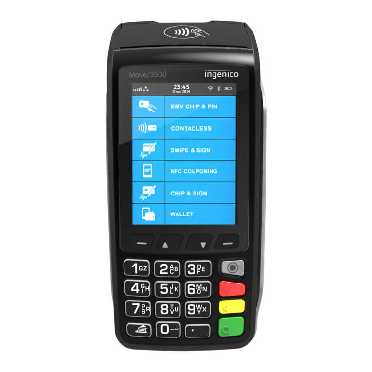 Ingenico Move3500 User manual