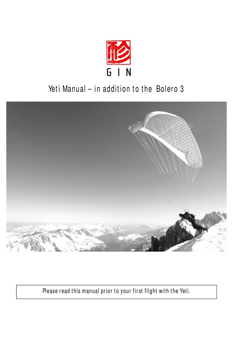 Gin Gliders Yeti 08 manual