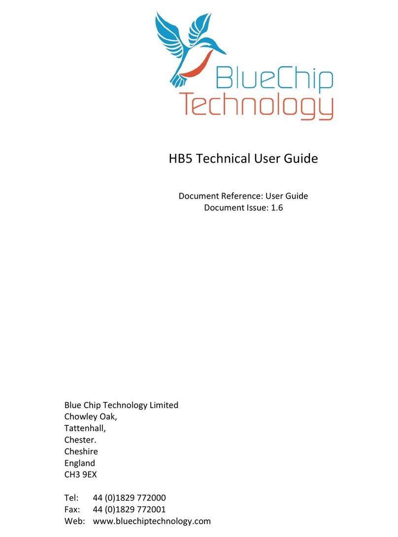 BlueChip HB5 Technical user guide