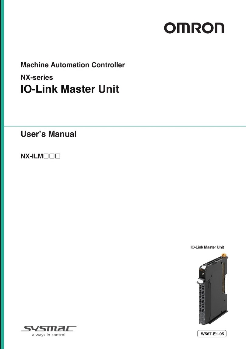 Omron NX-ILM400 user manual