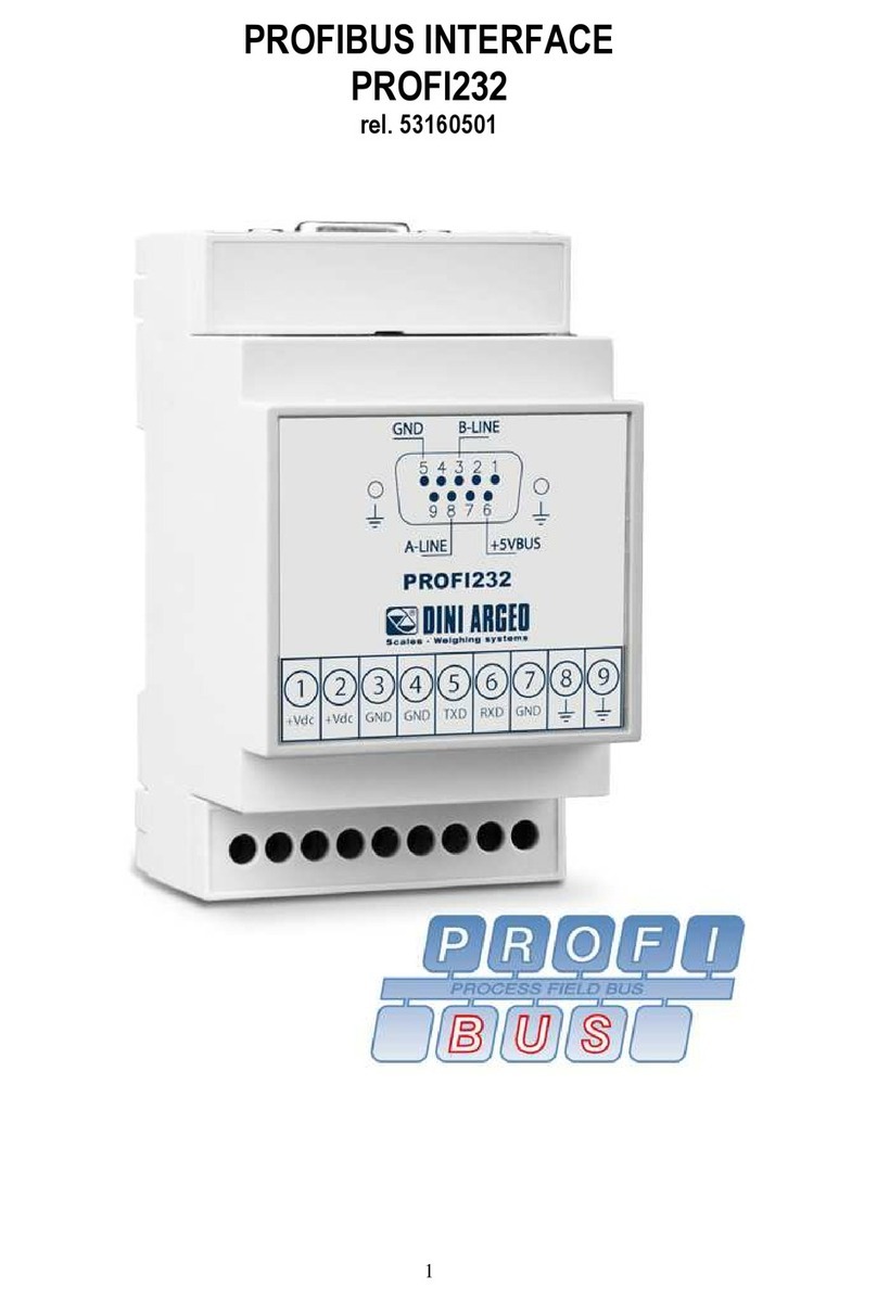 Profibus PROFI232 manual