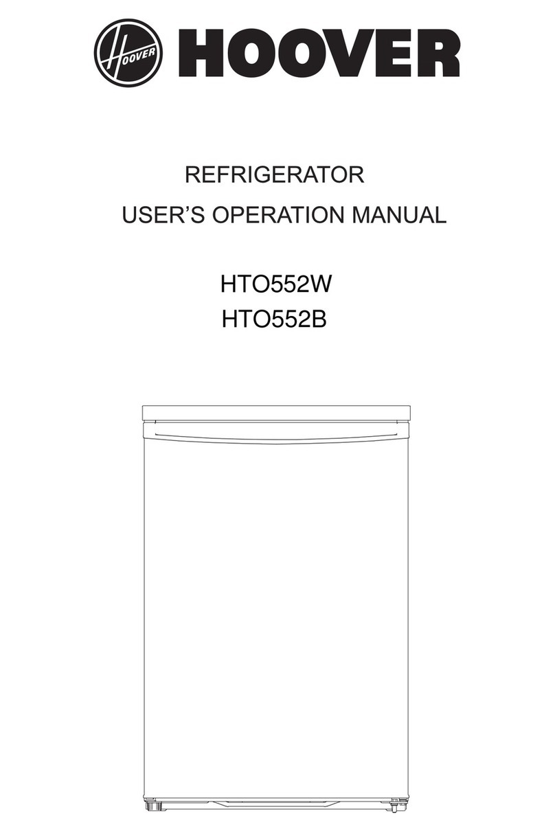 Hoover HTO552W User manual