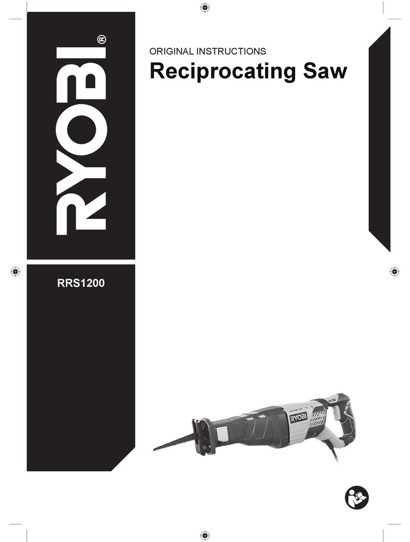 Ryobi RRS1200 Original instructions