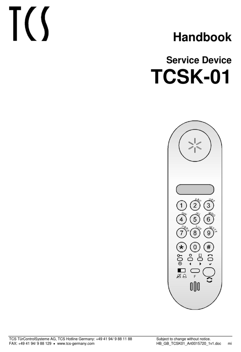 TCS TCSK-01 Handbook