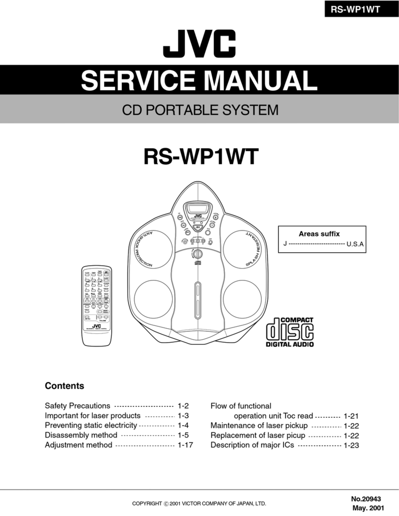 JVC RS-WP1WT User manual