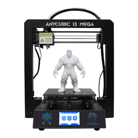 AnyCubic i3 MEGA User manual
