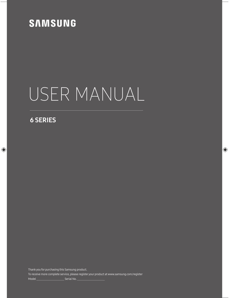 Samsung UE43MU6120 User manual Samsung UE43MU6120 User manual