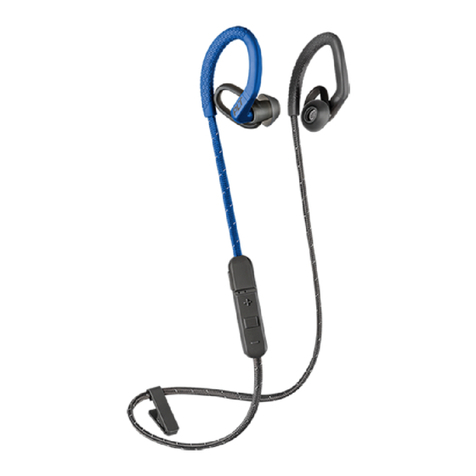 Plantronics backbeat FIT 300 series quick start guide
