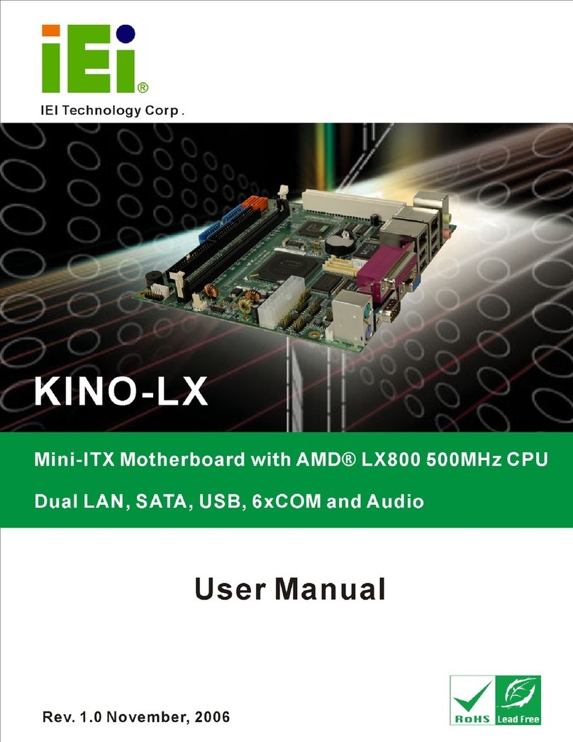 IEI Technology KINO-LX User manual