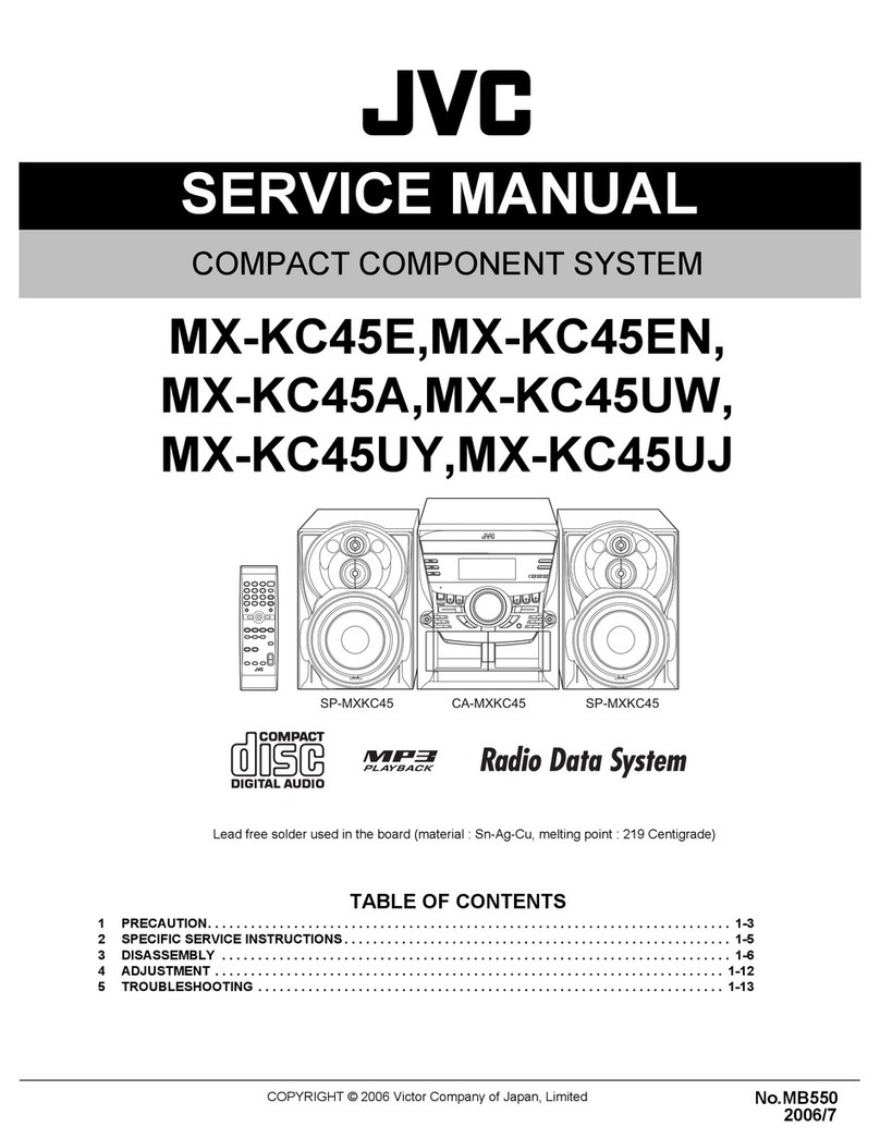 JVC MX-KC45E User manual