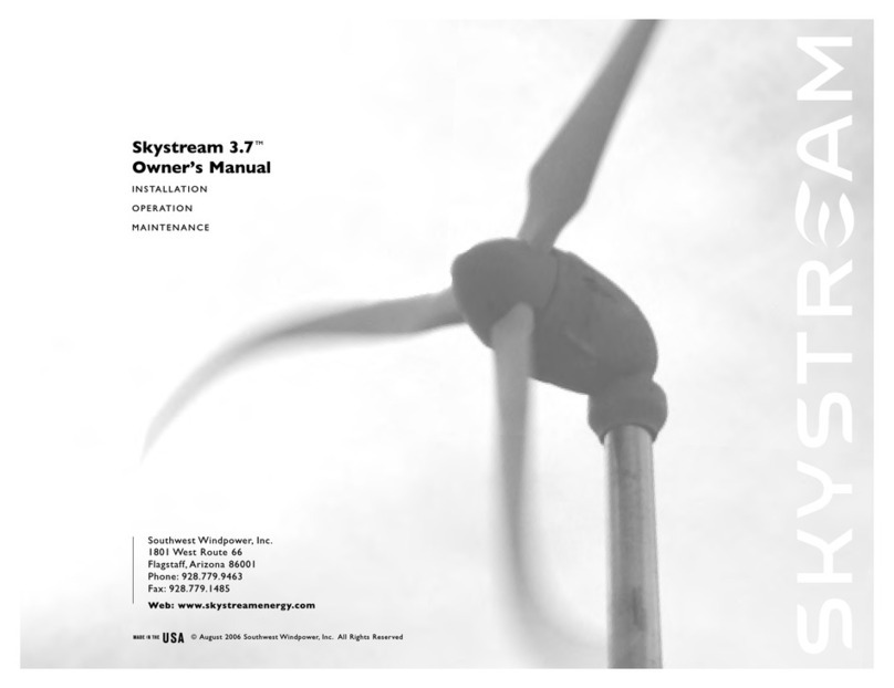 SkyStream Skystream 3.7 owner's manual