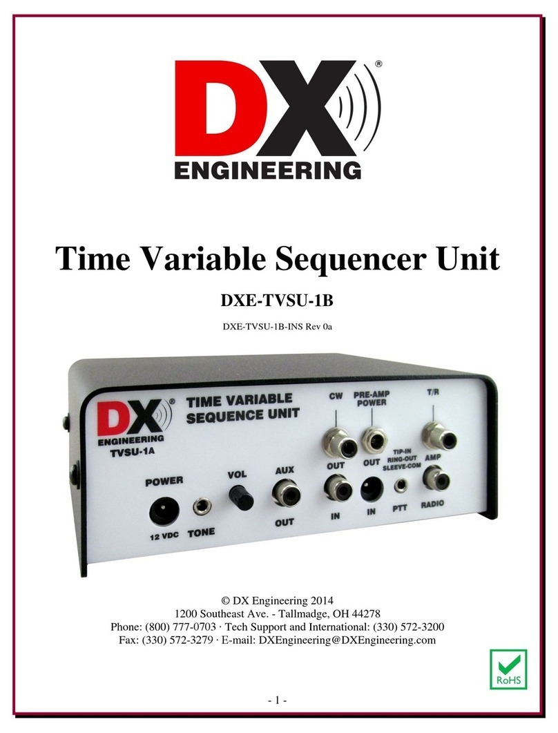 DX Engineering DXE-TVSU-1B manual