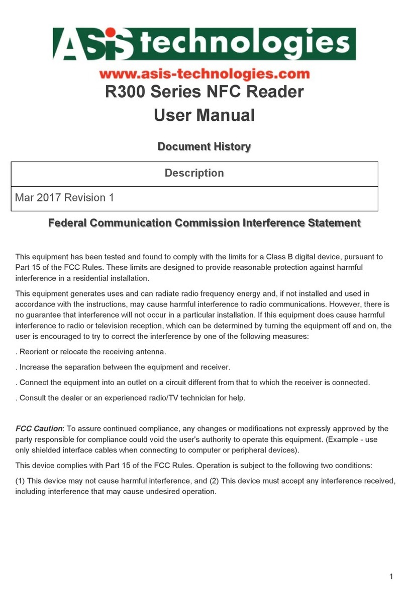 ASIS Technologies R300 series User manual