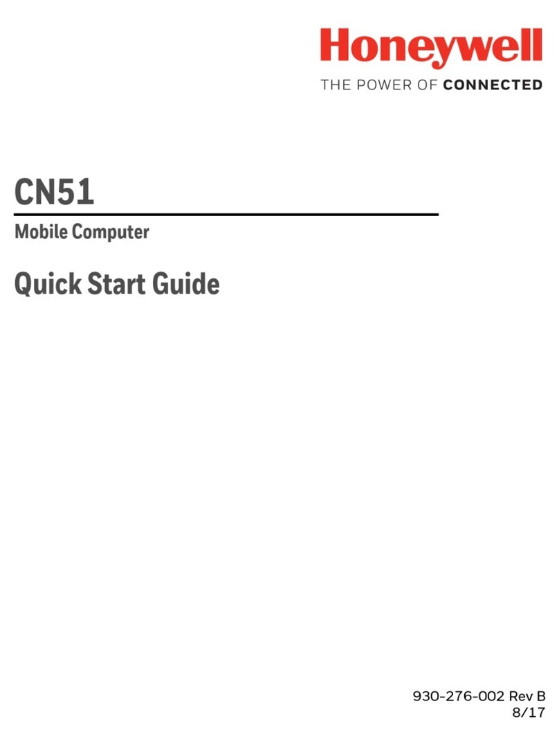 Honeywell CN51 PrintPAD User manual