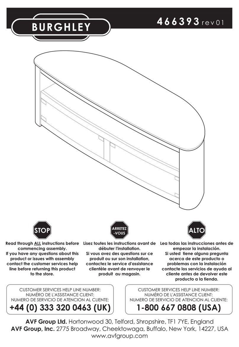 AVF burghley User manual