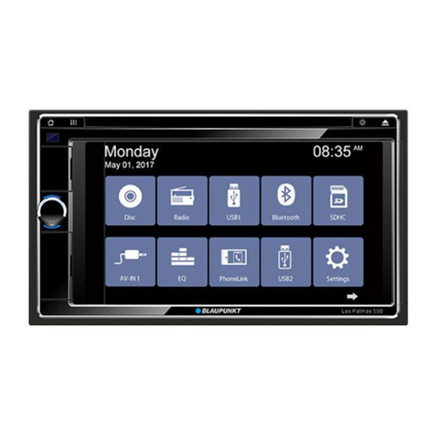 Blaupunkt PALM BEACH 550 User manual