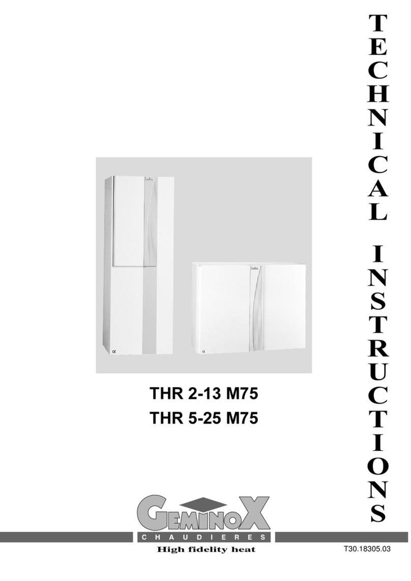 geminox THR 2-13 M75 Technical instructions