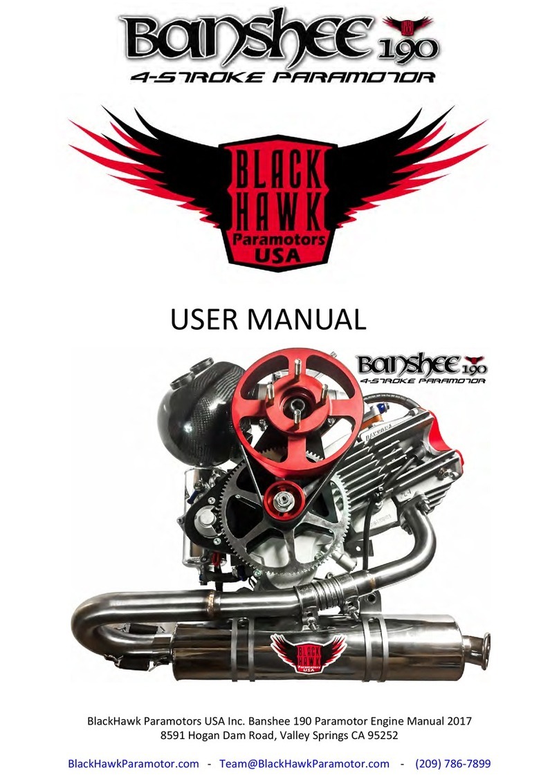 BLACKHAWK! Banshee 190 User manual