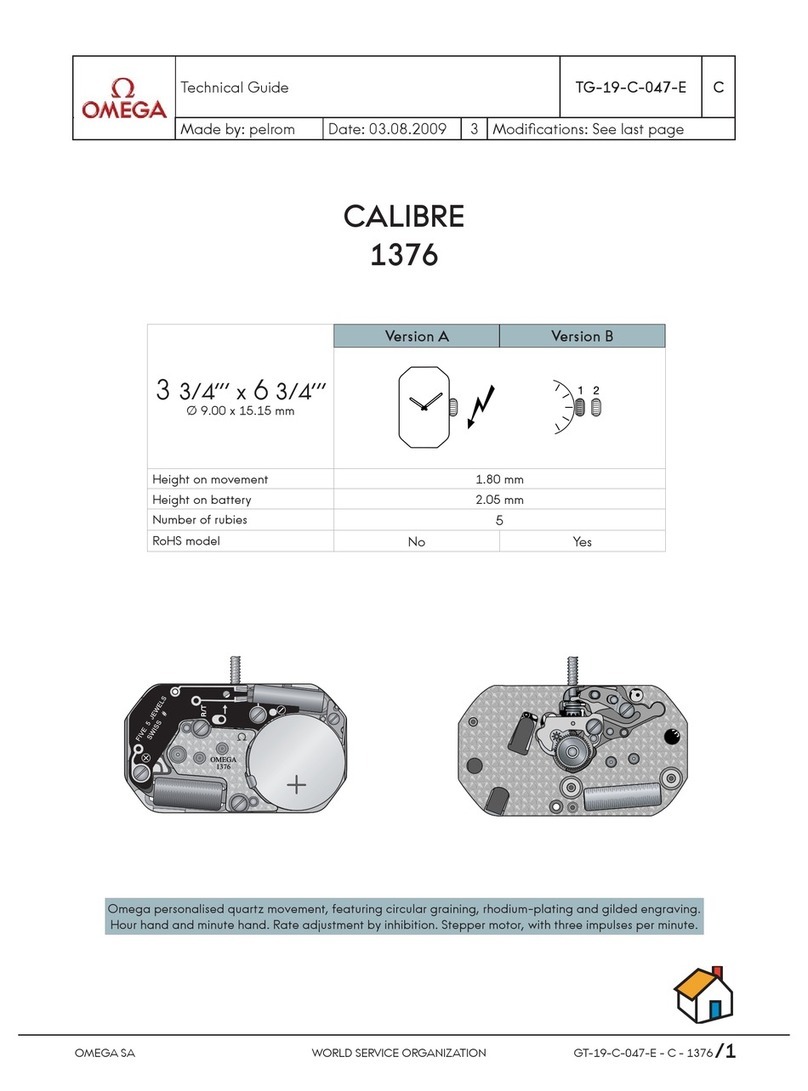 Omega 1376 Quick start guide Omega 1376 Quick start guide