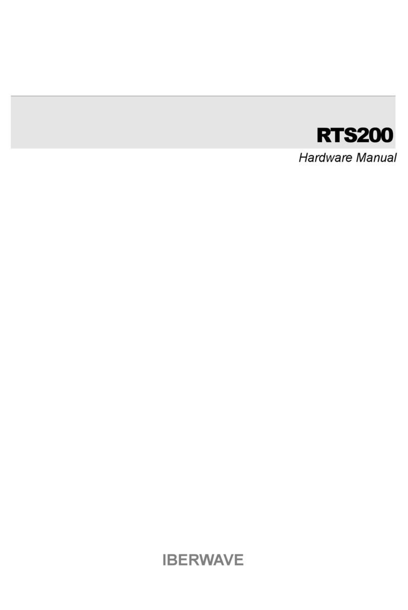 Iberwave RTS200 Hardware manual