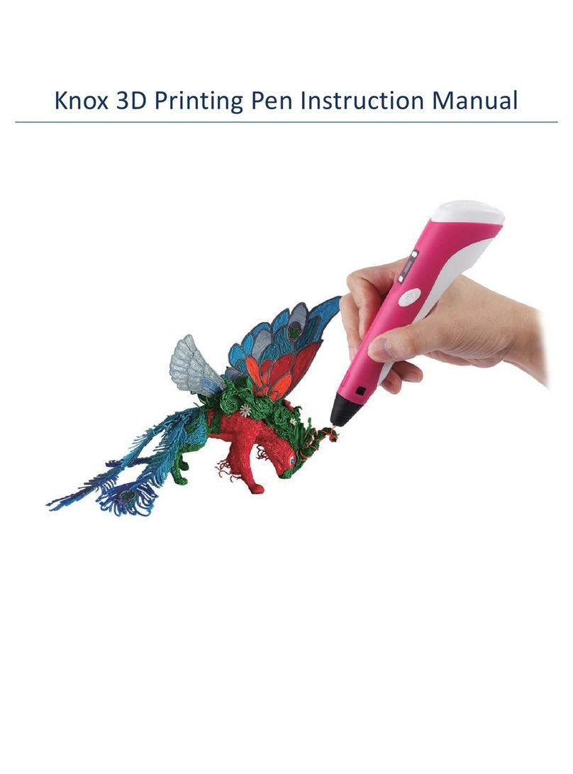 Knox 3D Printing Pen instruction manual Knox 3D Printing Pen instruction manual