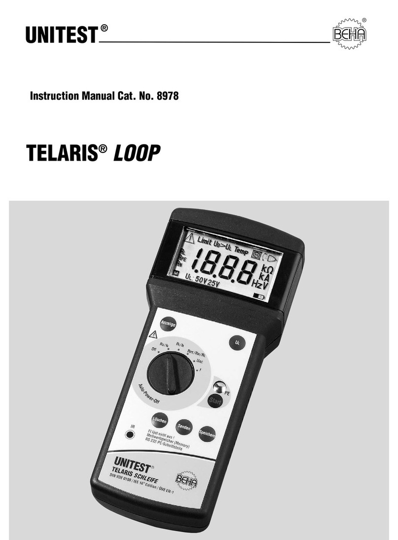 Unitest TELARIS LOOP User manual