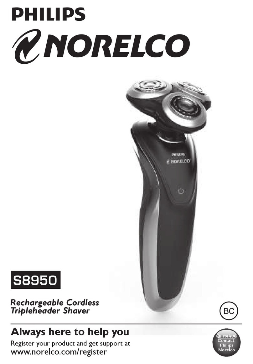 Philips Norelco S8950 User manual