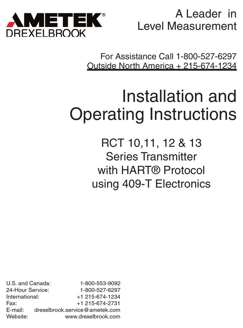 Metek RCT 10 series User guide