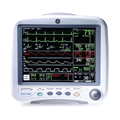 GE DASH 3000 V5 User manual