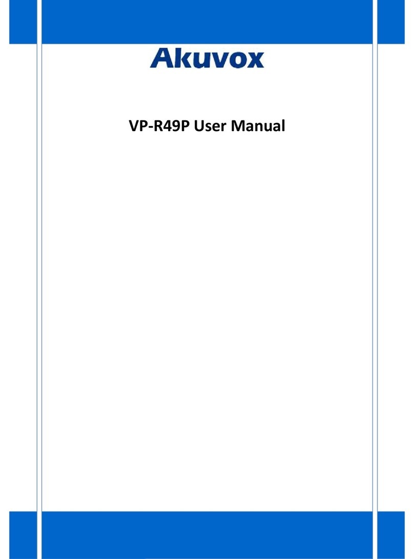 Akuvox VP-R49P user manual