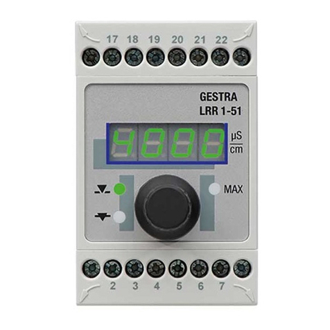 GESTRA LRR 1-50 Manual