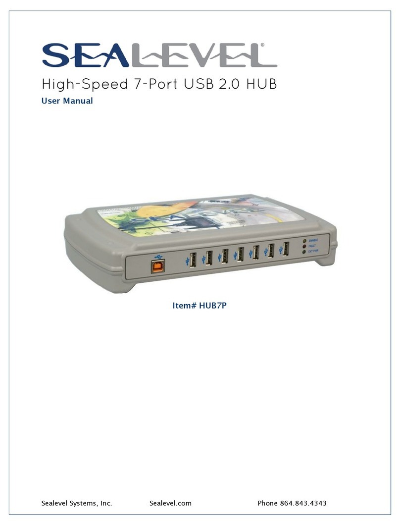 SeaLevel HUB7P User manual