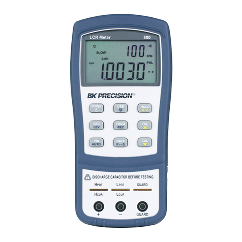 B+K precision 880 instruction manual