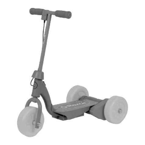 Razor E100 series User manual