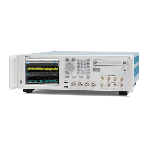 Tektronix AWG5000 Series User manual