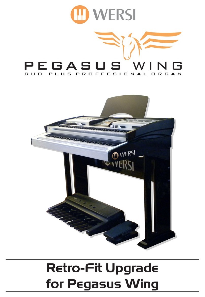 Wersi Pegasus Wing duo Plus manual