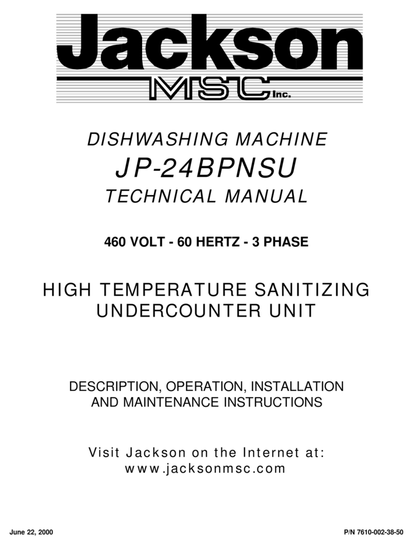 Jackson MSC JP-24BPNSU User manual