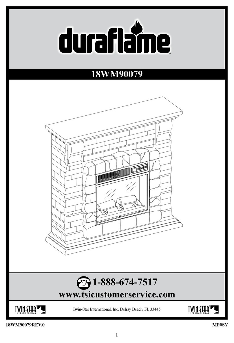 Duraflame 18WM90079 manual