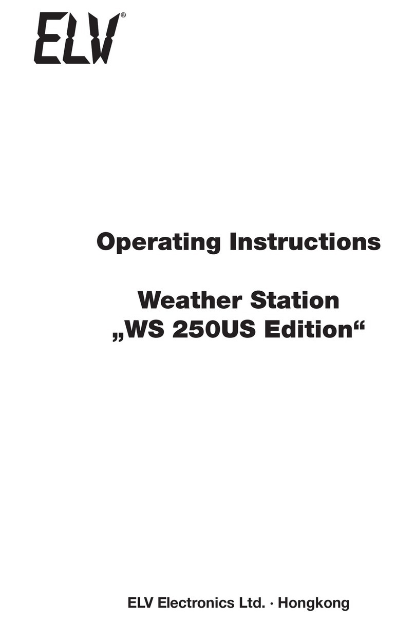 elv WS 250US Edition User manual
