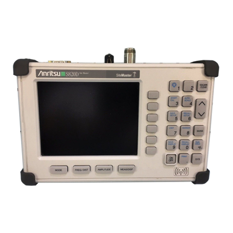 Anritsu Site Master S820D user guide
