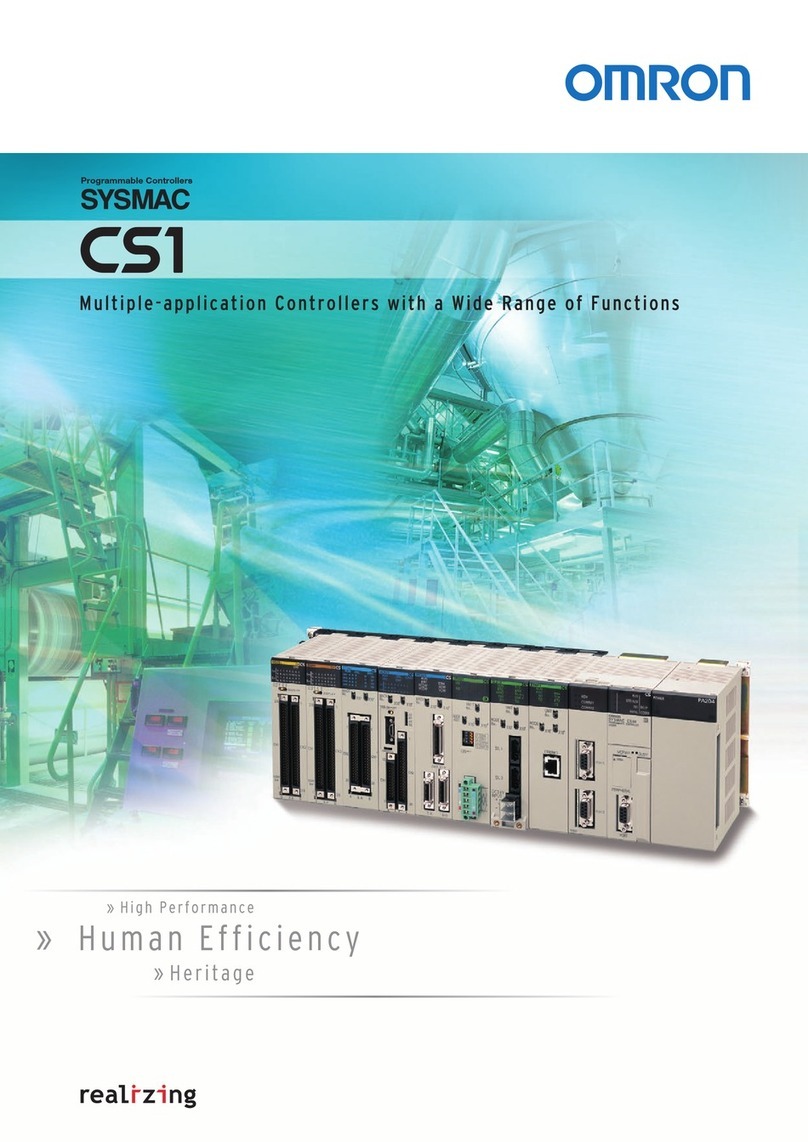 Omron CS1 - User manual